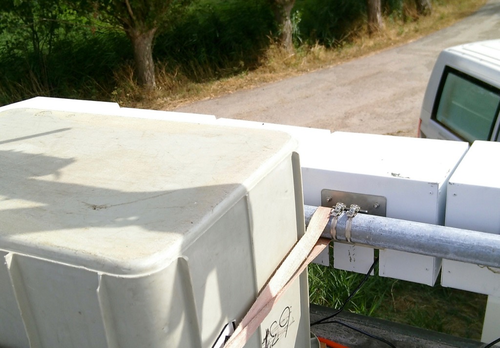 11. Power supplies covered under plastic box