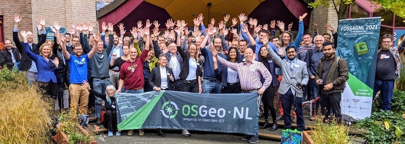 Group Photo FOSS4G-NL 2021